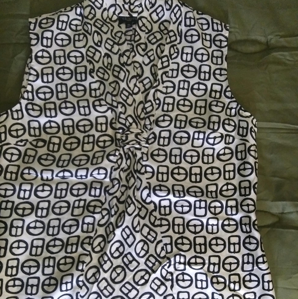 Talbots silk top